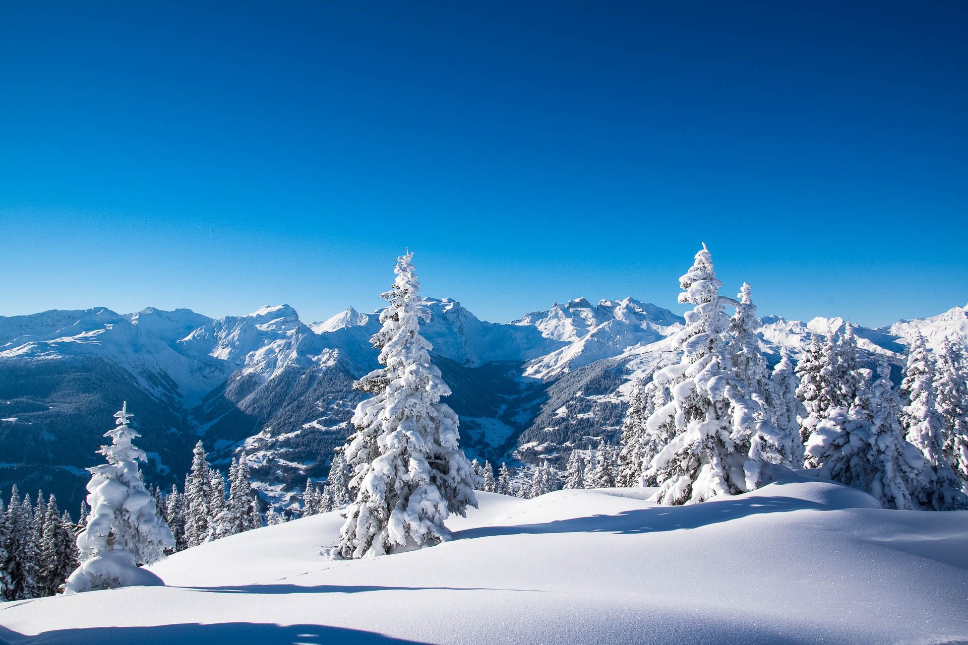 montagne enneigée Valloire